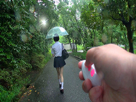 【雑魚チ〇ポ連呼】挑発巨乳女子〇生に見下されハメパコ -田舎暮らしの小生意気J系おじさんに中出しさせるの巻-　サンプル画像03